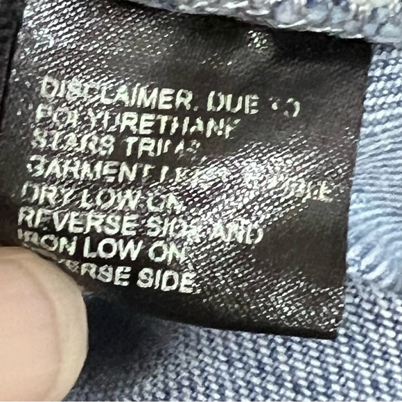 Blank NYC The Madison Crop High Rise Jeans Women’s Size 30 White Stars - Picture 14 of 15